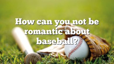 How can you not be romantic about baseball?