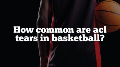 How common are acl tears in basketball?