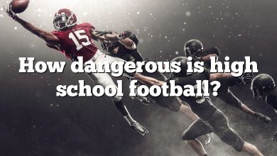 How dangerous is high school football?