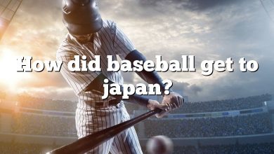 How did baseball get to japan?