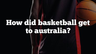 How did basketball get to australia?