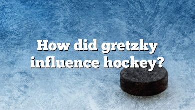 How did gretzky influence hockey?