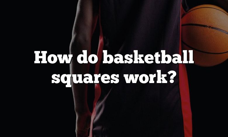 How do basketball squares work?