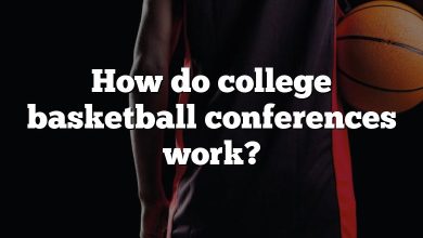 How do college basketball conferences work?