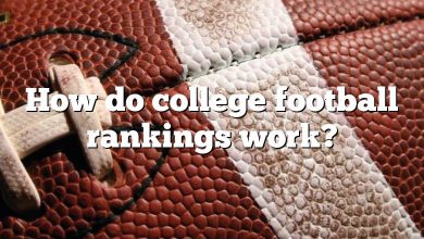 How do college football rankings work?