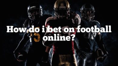 How do i bet on football online?