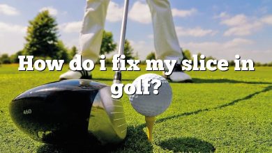 How do i fix my slice in golf?