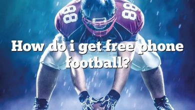 How do i get free phone football?