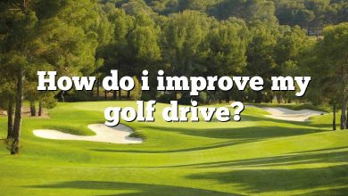 How do i improve my golf drive?