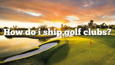 How do i ship golf clubs?