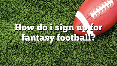 How do i sign up for fantasy football?