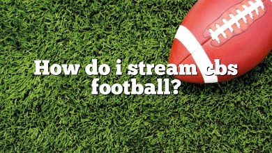 How do i stream cbs football?