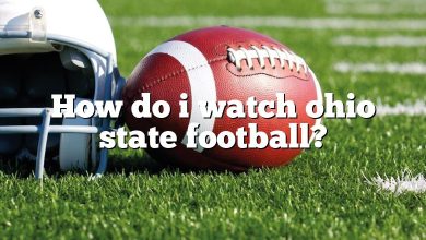 How do i watch ohio state football?