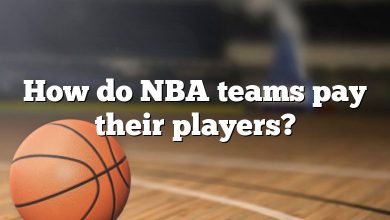 How do NBA teams pay their players?