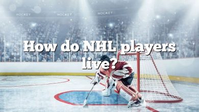 How do NHL players live?