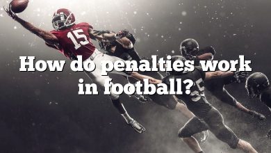 How do penalties work in football?