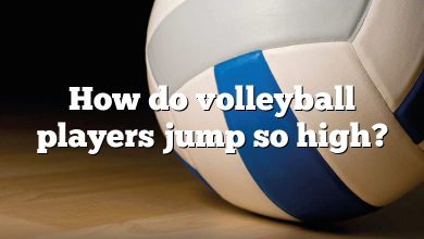 How do volleyball players jump so high?