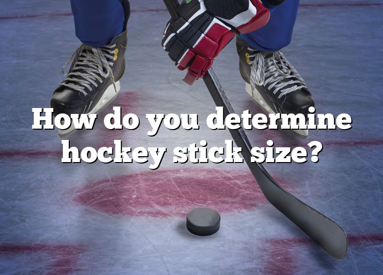 How Do You Determine Hockey Stick Size? | DNA Of SPORTS