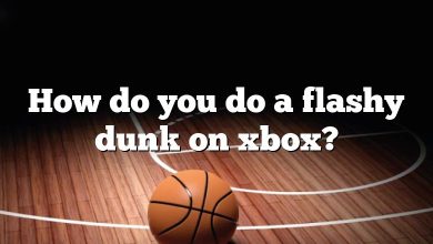 How do you do a flashy dunk on xbox?