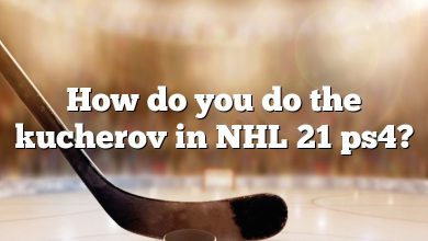 How do you do the kucherov in NHL 21 ps4?