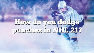 How do you dodge punches in NHL 21?