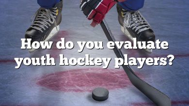 How do you evaluate youth hockey players?