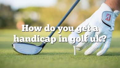 How do you get a handicap in golf uk?