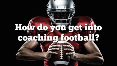 How do you get into coaching football?