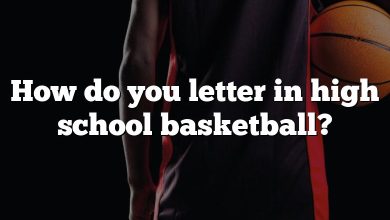 How do you letter in high school basketball?