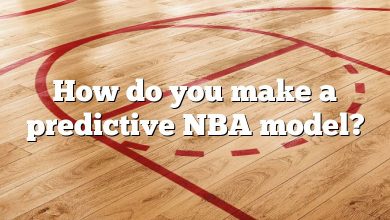 How do you make a predictive NBA model?