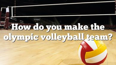 How do you make the olympic volleyball team?