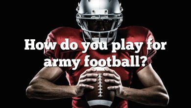 How do you play for army football?