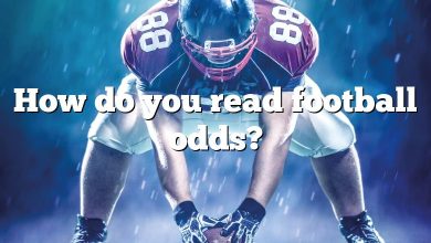 How do you read football odds?