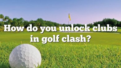 How do you unlock clubs in golf clash?