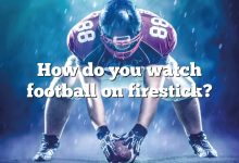 How do you watch football on firestick?