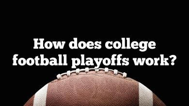 How does college football playoffs work?