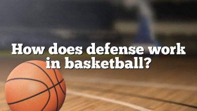 How does defense work in basketball?