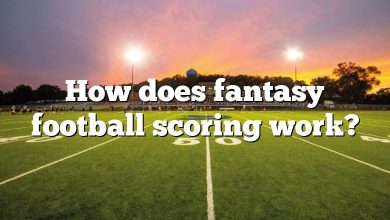 How does fantasy football scoring work?