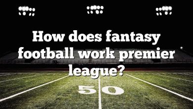 How does fantasy football work premier league?