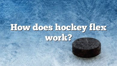 How does hockey flex work?