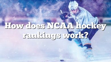 How does NCAA hockey rankings work?