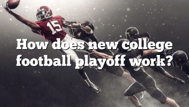 How does new college football playoff work?