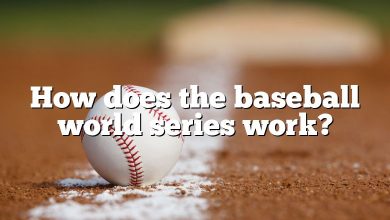 How does the baseball world series work?