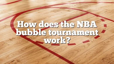 How does the NBA bubble tournament work?