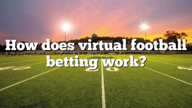 How does virtual football betting work?