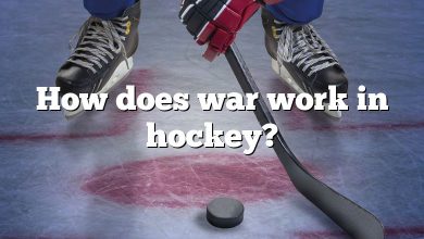 How does war work in hockey?