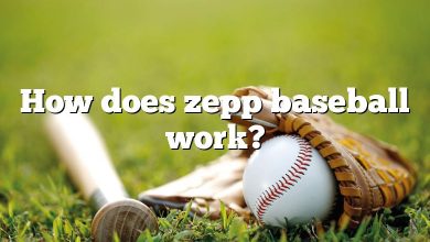 How does zepp baseball work?