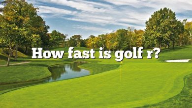 How fast is golf r?