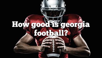 How good is georgia football?