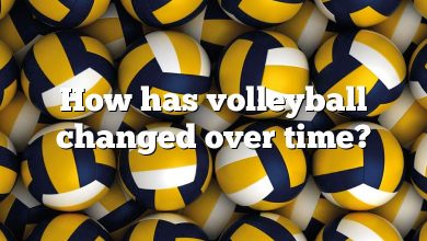 How has volleyball changed over time?